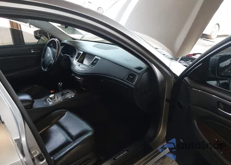 2009 Hyundai Genesis 4.6 из США, поврежденный, VIN KMHGC46F89U051921